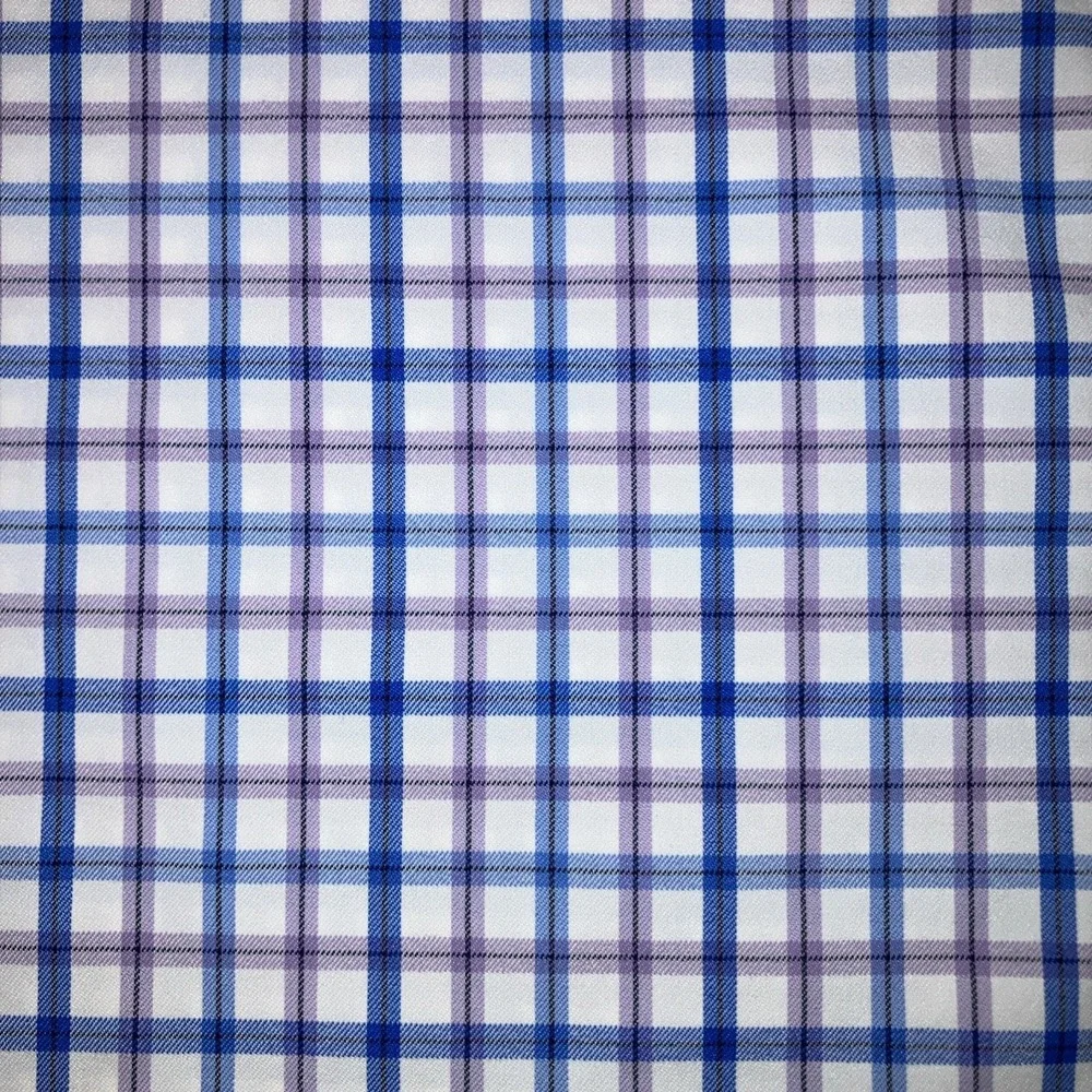 Polo Ralph Lauren Shirt Mens 2XL Slim Fit Performance Stretch Blue‎ Pink Check